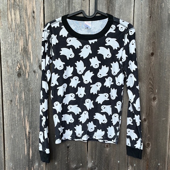 Hanna Andersson Organic Ghost PJ Set - Picture 2 of 16